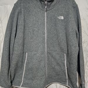 The North Face Alpine Polartec Grey Fleece. Size 2X Soft